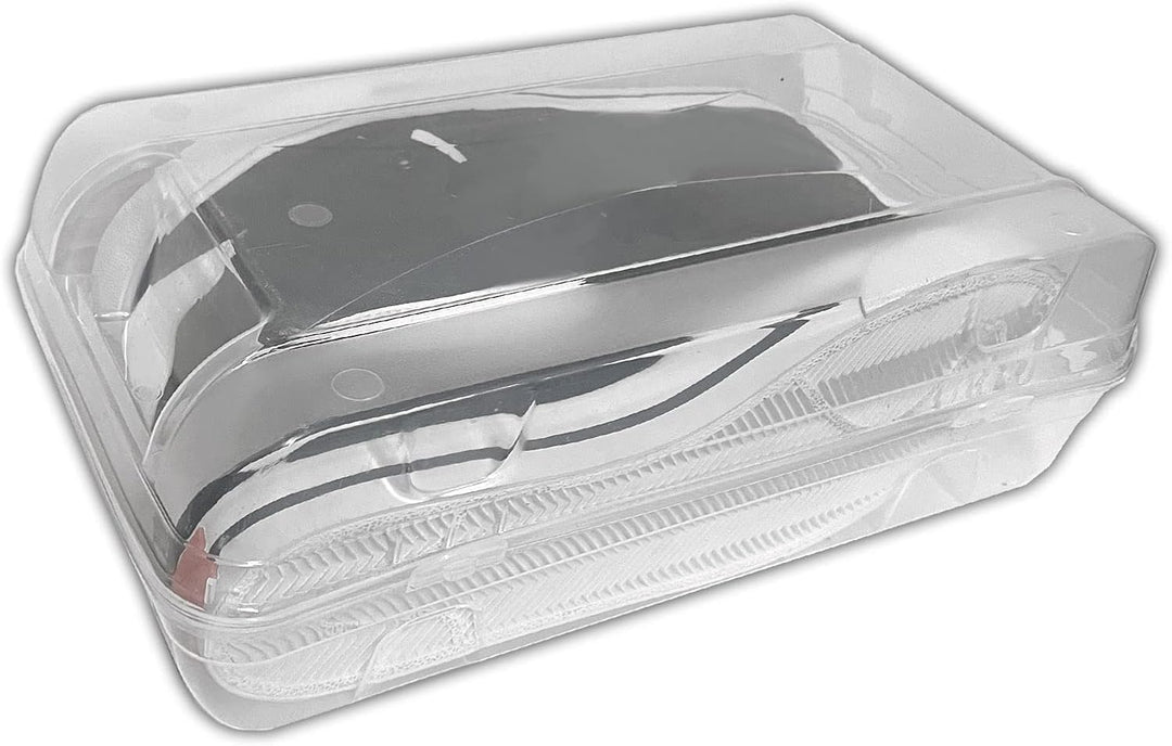 HAC24 6X Schuhbox Transparent Stapelbar 32x17x10 cm Schuhe Aufbewahrungsbox Schuhorganizer Box