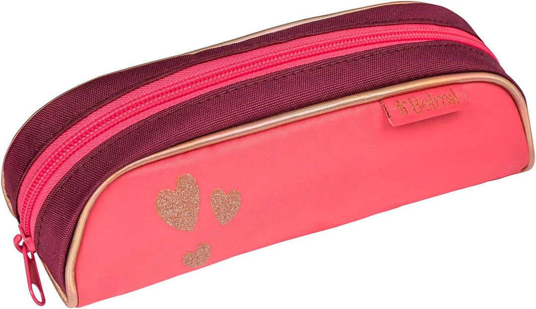 Belmil Premium Compact Plus ergonomisches Schulranzen Set 5 - teilig, AGR, Brustgurt, Hüftgurt, Magn