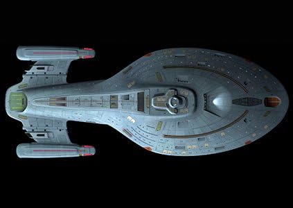 Star Trek Diecast Modell Starships Collection (Voyager), Voyager