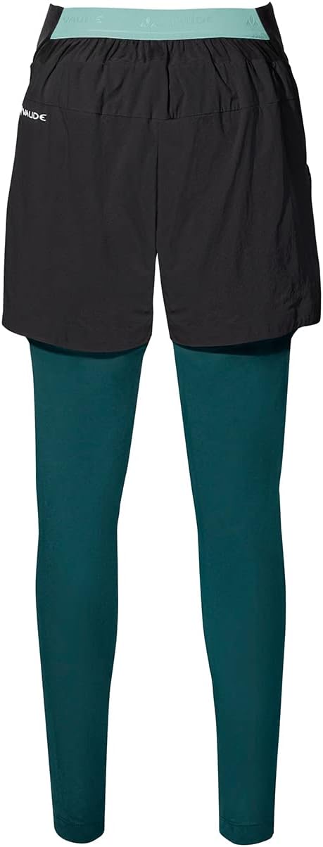 VAUDE Damen Hose Women's Crana Zo Pants 36 Schwarz, 36 Schwarz