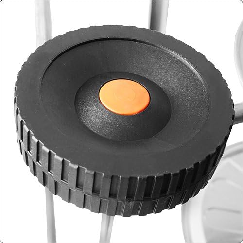 Bradas 310 80 m Schlauch Spule Trolley 212 ZN Agrati, silber, 55 x 46 x 88 cm