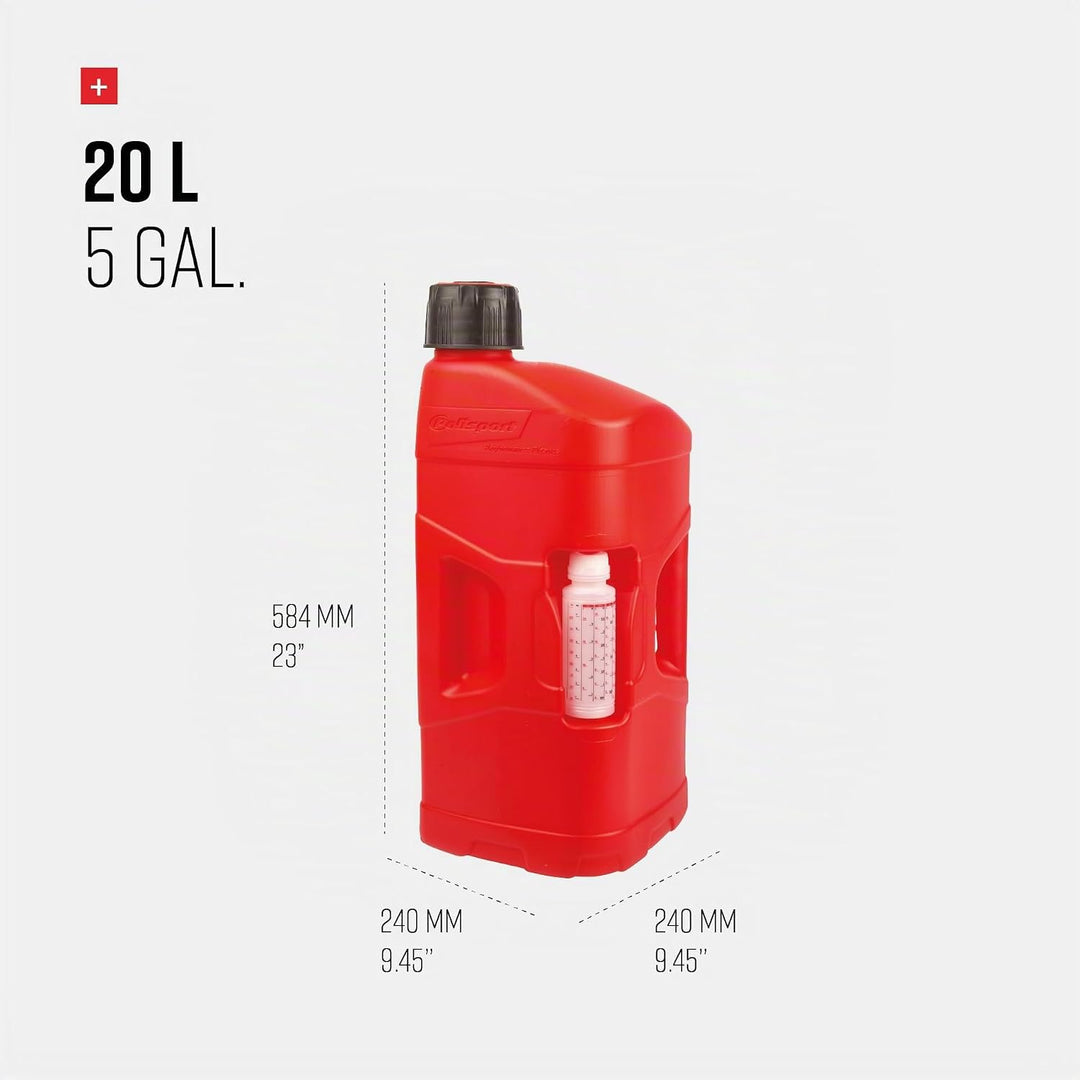 Polisport ProOctane - Treibstoffkanister 20L mit Schnelltanksystem