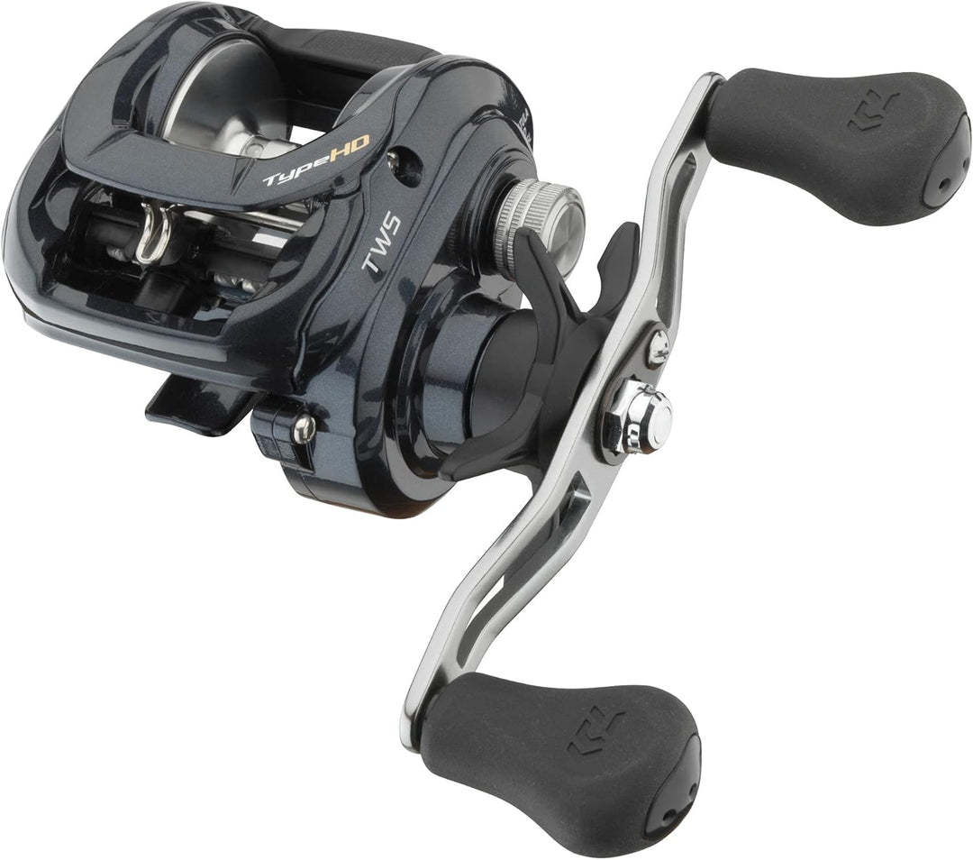 Daiwa Tatula Typ HD 7.3:1 Baitcast-Rolle Links Schwarz, Links Schwarz
