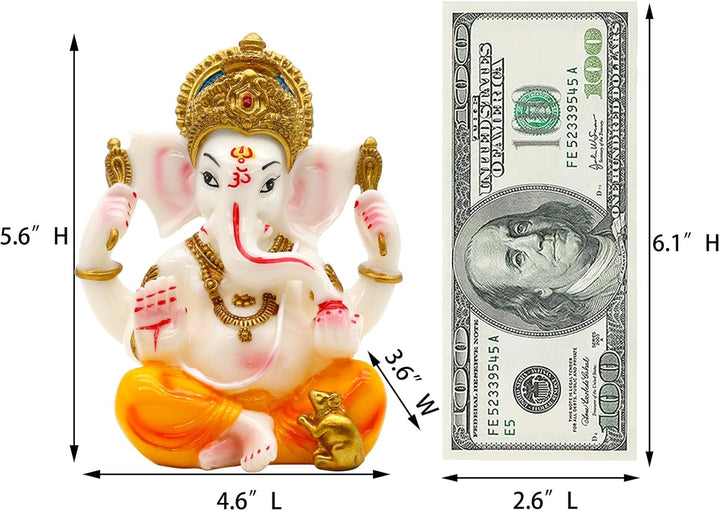 Hindu-Lord Ganesha Idol – Indien Gott Ganesha Statue Diwali Geschenke indische Puja Artikel Home Tem