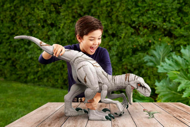 Jurassic World HFR09 - "Dominion: Ein neues Zeitalter" Riesendino Atrociraptor Actionfigur, extragro