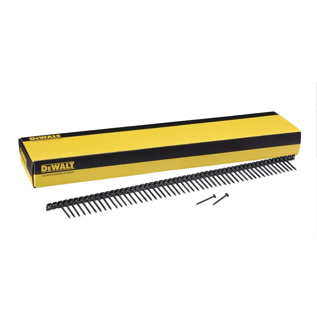 Dewalt Trockenbau-Schrauben mit Grobgewinde (für Holz, 3,5x45 mm, magaziniert, 50 Schrauben pro Stre