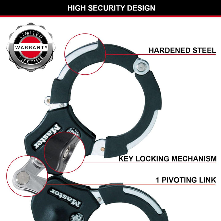 Master Lock zertifiziert und patentierte E Scooter Schloss, Handschellenschloss, Fahrradschloss, 36