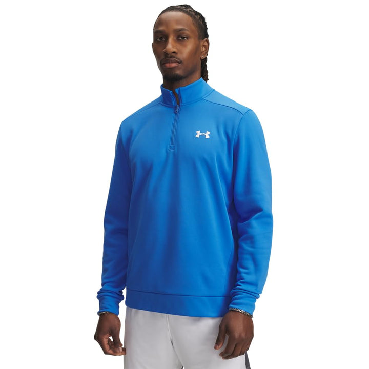 Under Armour Sweatshirt Herren S (402) Blue Atlantis / White, S (402) Blue Atlantis / White