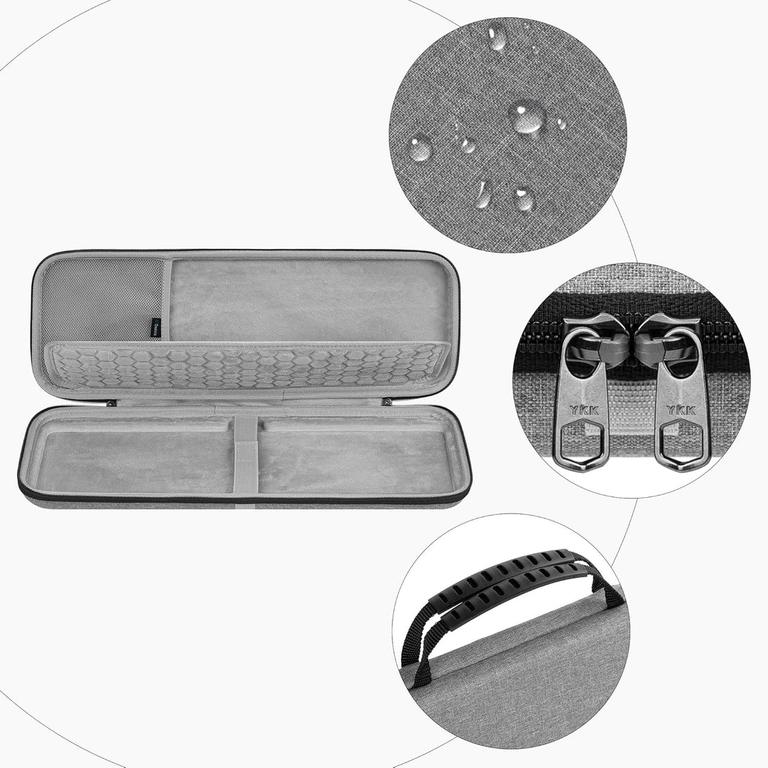 Geekria Tastatur-Tragetasche, Hartschalen-Schutzhülle, Reisetasche, kompatibel mit Apple Magic Keybo