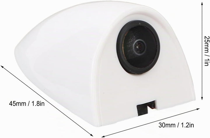 Auto Seitentür Sicht Toter Winkel Kamera Set, 2 Mini Kameras mit Umschaltbarer Flip Bild Seitenmonta