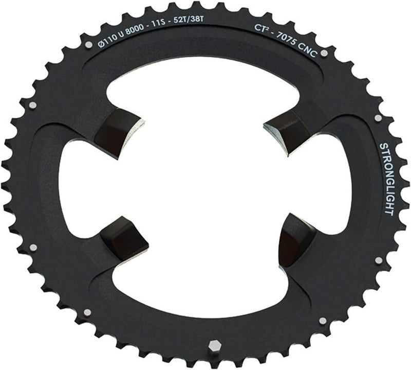 Stronglight Unisex – Erwachsene Ultegra FC-R8000 Kettenblat, schwarz, 1size