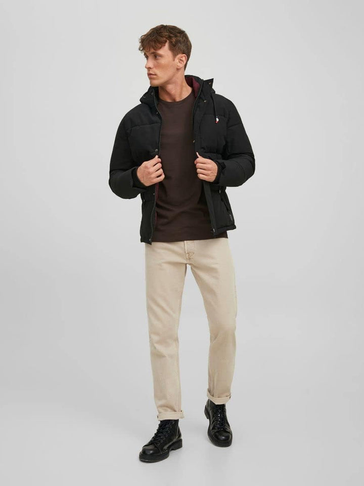 JACK & JONES Timo Puffer Jacket S Schwarz, S Schwarz