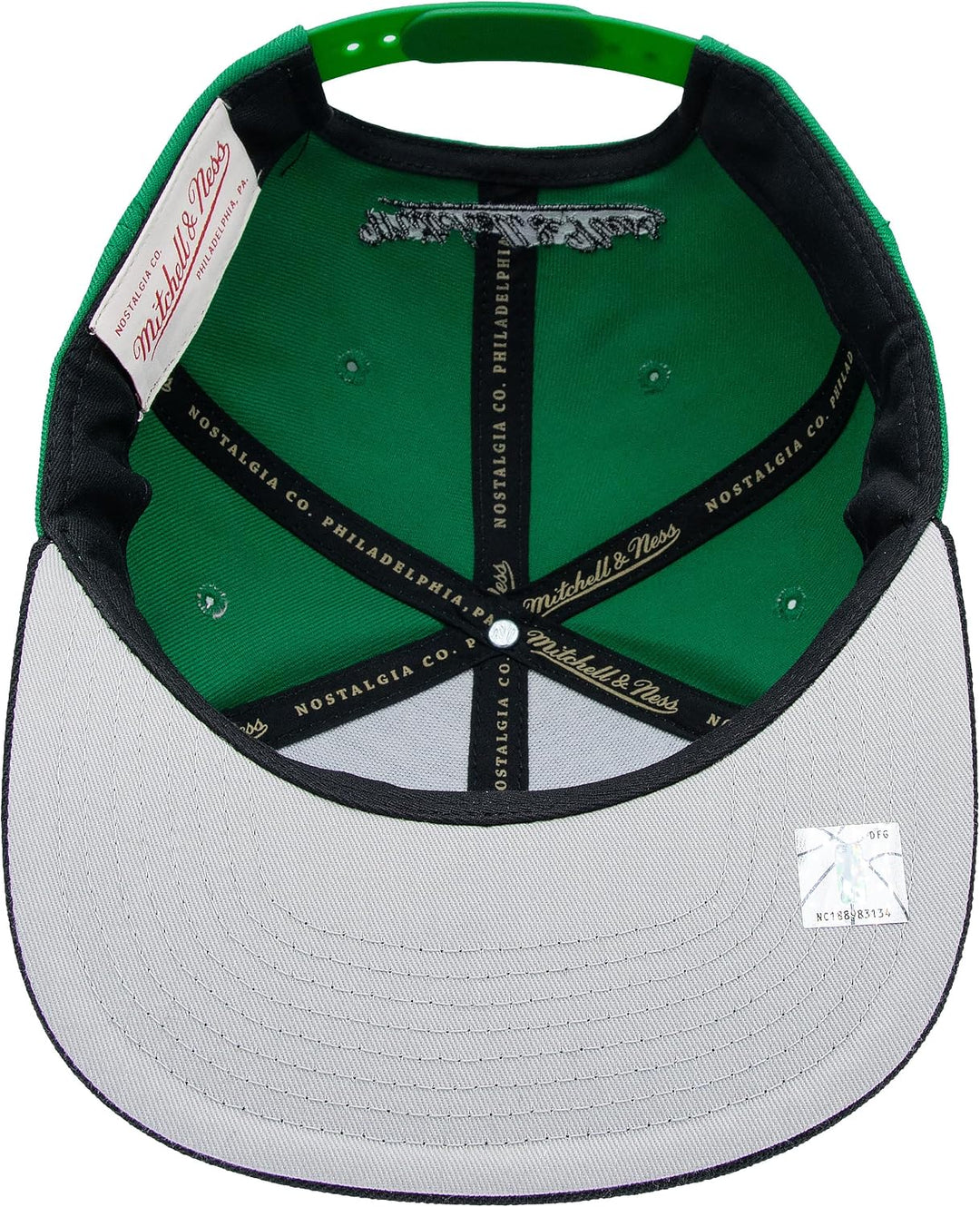 Mitchell &amp; Ness NBA Team 2 Tone 2.0 Snapback Einheitsgrösse Grün/Schwarz, Boston Celtics, Einheitsgr