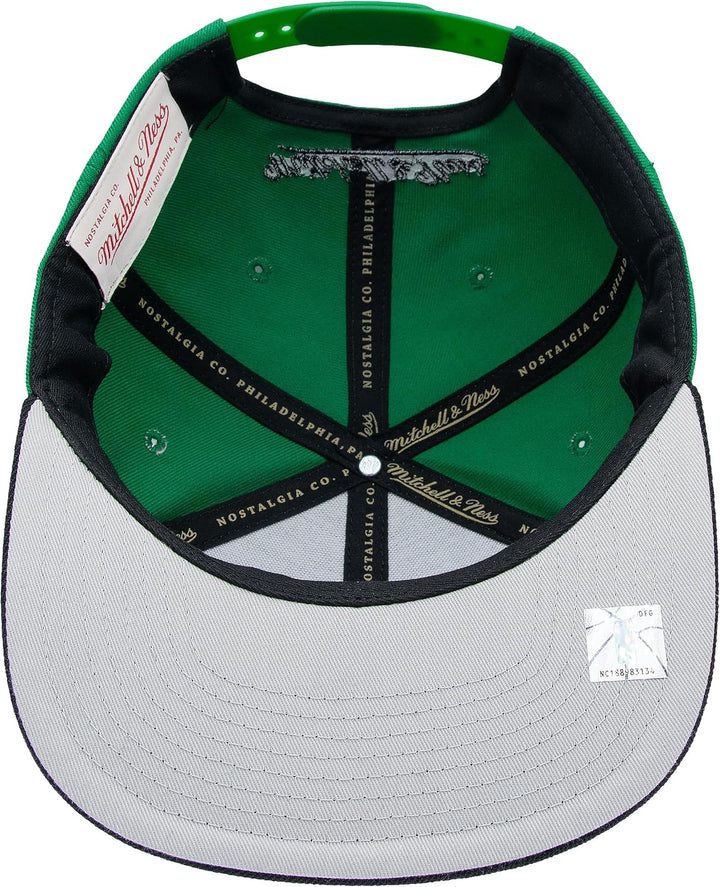 Mitchell &amp; Ness NBA Team 2 Tone 2.0 Snapback Einheitsgrösse Grün/Schwarz, Boston Celtics, Einheitsgr