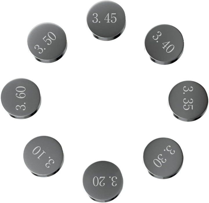 Road Passion 9.48mm Ventil Shim Ventileinstellplättchen Kit 1.2mm-4mm 156 pcs für Suzuki SV1000/S 20