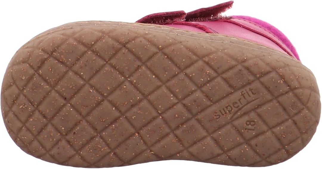 Superfit Baby - Mädchen SaturnusLauflernschuhe 22 EU Weit Rot Rosa 5000, 22 EU Weit Rot Rosa 5000
