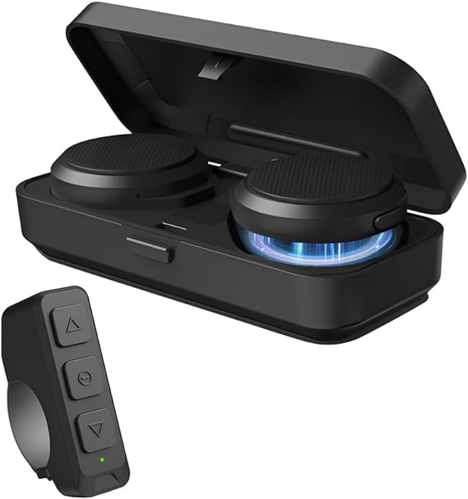 OBEST Motorradhelm-Headset, Bluetooth-Lautsprecher, kabellose Installation mit Fernbedienung, BT5.3