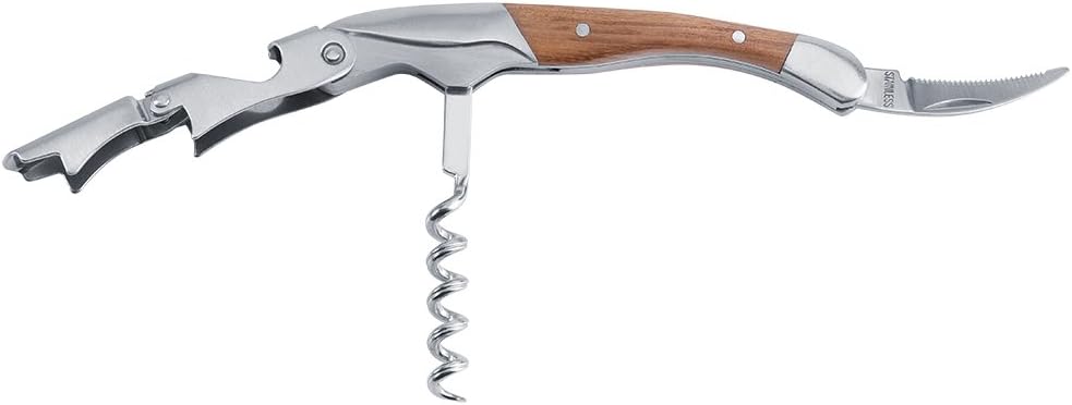 Dioche Kellnermesser Wein Flaschenöffner, Handheld Arbeit Sparende Weinflasche Korkenöffner, All-in