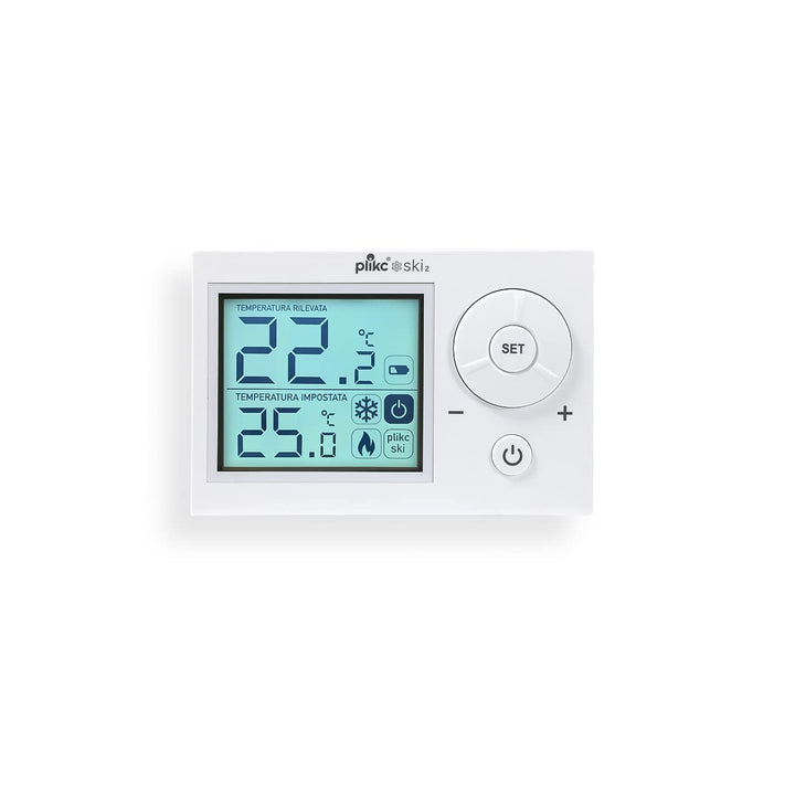 Digitales Raumthermostat SKI 2 (weiss), Weiss