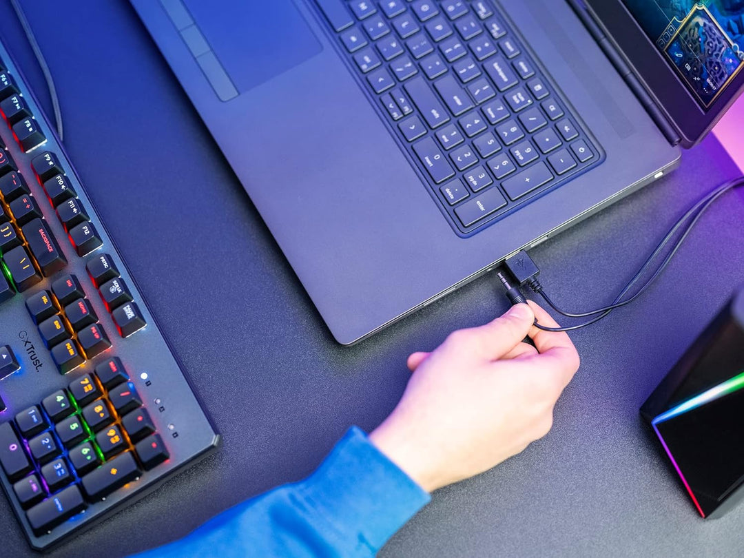 Trust Gaming Lautsprecher für PC GXT 609 Zoxa - Computer Boxen, Lautsprecherset mit 6 Verschiedene R