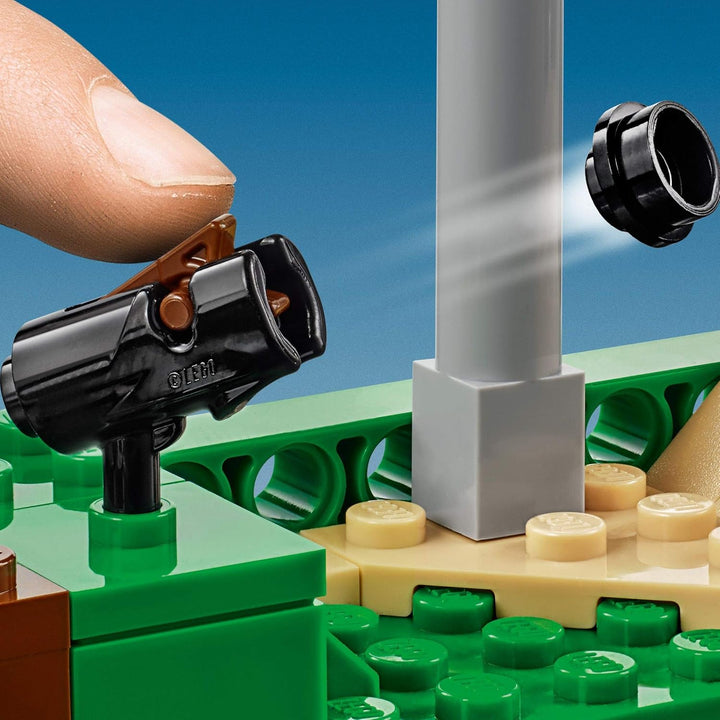 LEGO 75956 Harry Potter Quidditch Turnier Bauset, Gryffindor, Slytherin, Ravenclaw und Hufflepuff Tü