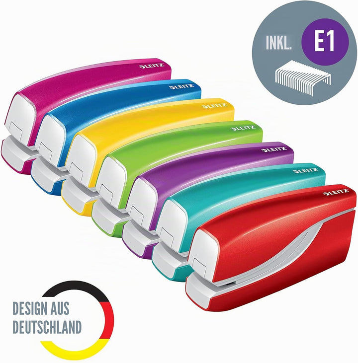 Leitz NeXXt elektrisches Heftgerät, 10 Blatt, schwarz, WOW, 55661095, Schwarz