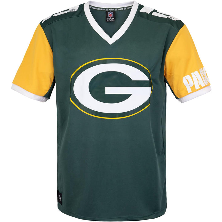 Fanatics Recovered NFL Team Color Block Jersey Trikot XL Green Bay Packers, XL Green Bay Packers