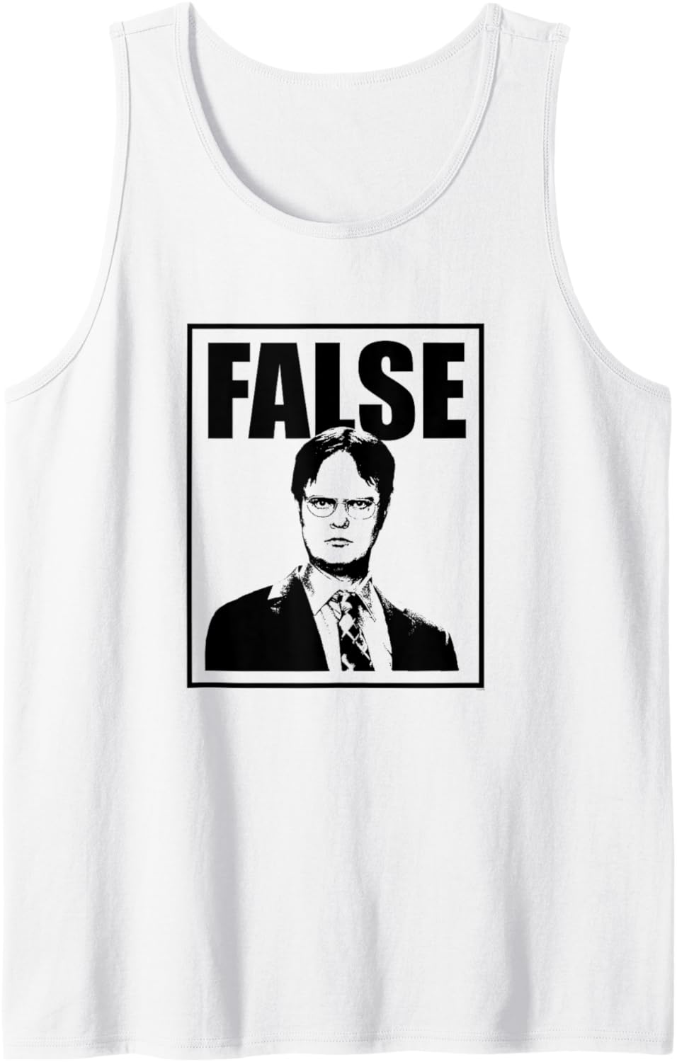 The Office Dwight Falsche Posterise Tank Top