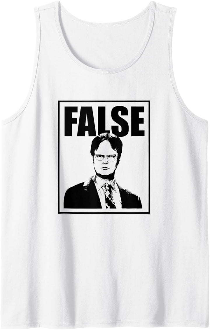 The Office Dwight Falsche Posterise Tank Top