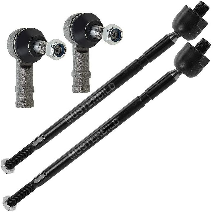 2x Spurstange + Spurstangenköpfe vorne links rechts