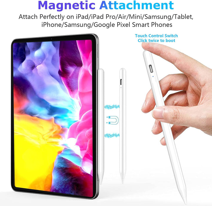 KARFUN Tablet Stift für Android, Stylus Pen Kompatibel mit iPhone/Samsung/Huawei/Lenovo/XiaoMi Table