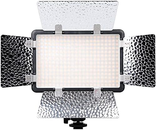 Godox GDXLED308IIW LED Panel 5600° K mit Flügeln, Schwarz