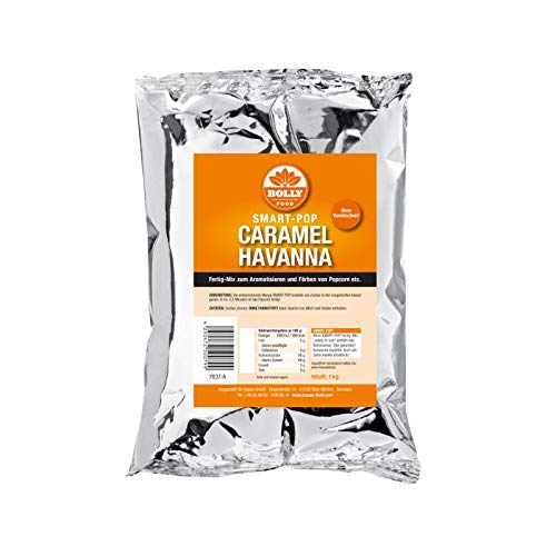 Popcorn Zucker Caramel Havanna Fertig Mix Smart Pop 1 kg Beutel Zuckerwatte Backen