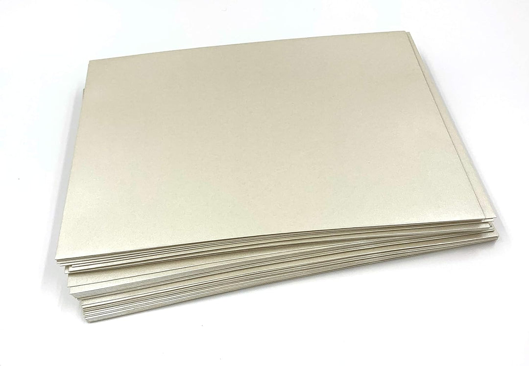 umschlag-discount – perlmuttfarbene Briefumschläge ohne Sichtfenster für hochwertige Sendungen, Einl