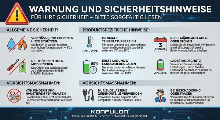 Powerbank 30000mAh – 100W Schnellladefunktion, 3 Ausgänge (2× USB-C & 1× USB-A), LED-Display – Für S