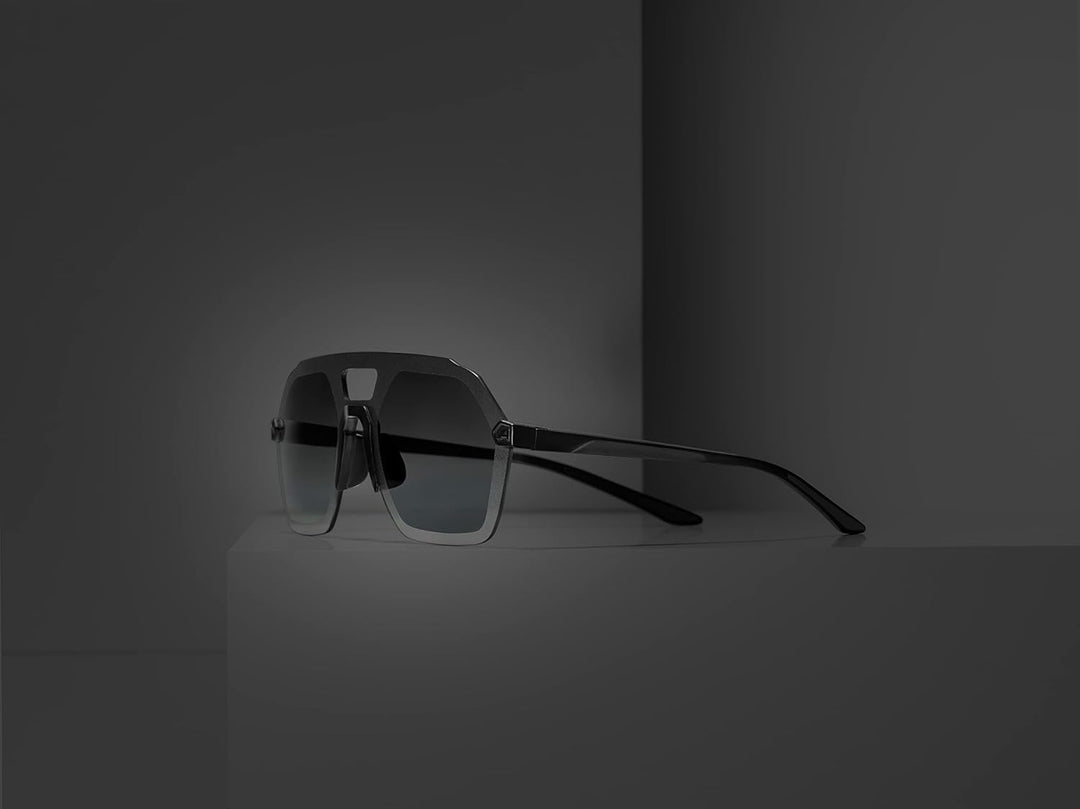 ALPINA Unisex Sonnenbrille Sonnenbrille (1er Pack) Einheitsgrösse All Black Matt, Einheitsgrösse All