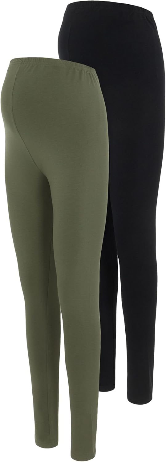 Mama Licious Female Leggings Slim Fit Hohe Taille Leggings XS Black 1, XS Black 1