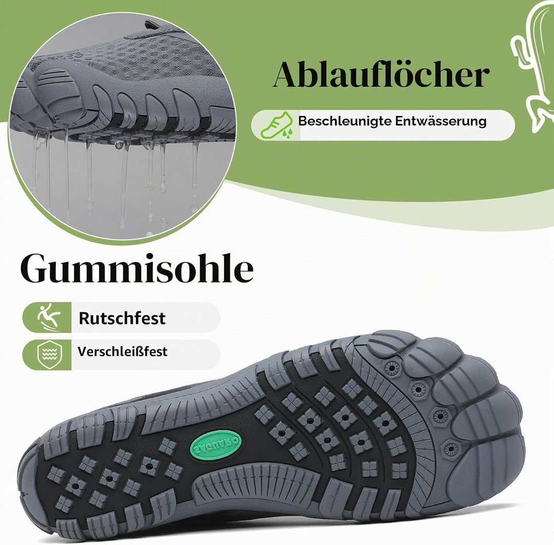 SAGUARO Badeschuhe Damen Aquaschuhe Herren Slip On Atmungsaktiv Schnelltrocknend Wasserschuhe Outdoo