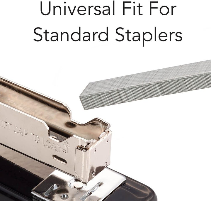 Swingline Heftklammern, Standard, 1/4 Zoll Länge, 210/Streifen, 5000/Box, 10 Stück (35111) Verpackun