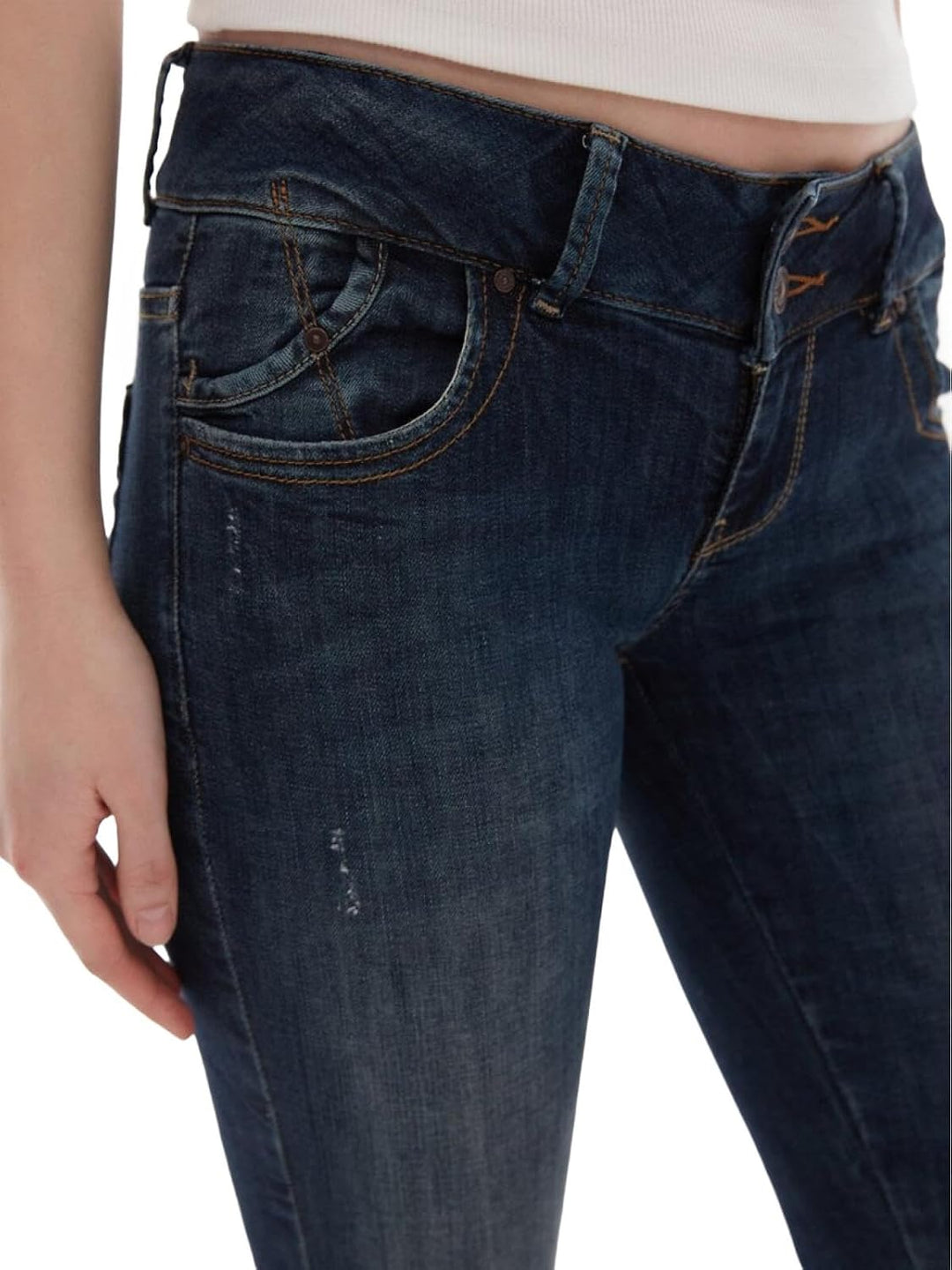 LTB Jeans Damen Molly Jeans, Oxford Wash, 24W / 30L