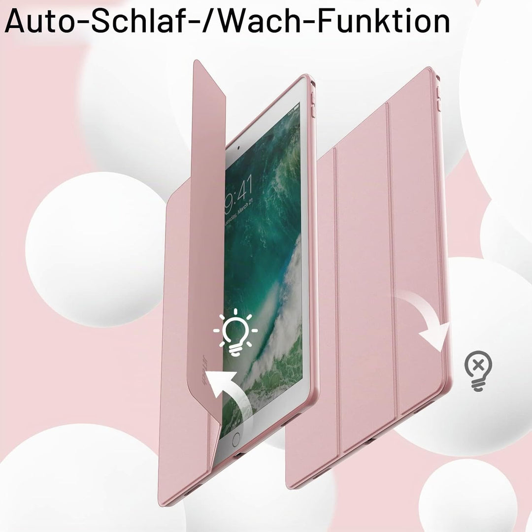 JETech Hülle für iPad Pro 12,9 Zoll (Modell 2015/2017, 1./2. Generation) mit Stifthalter, Dünne Tabl