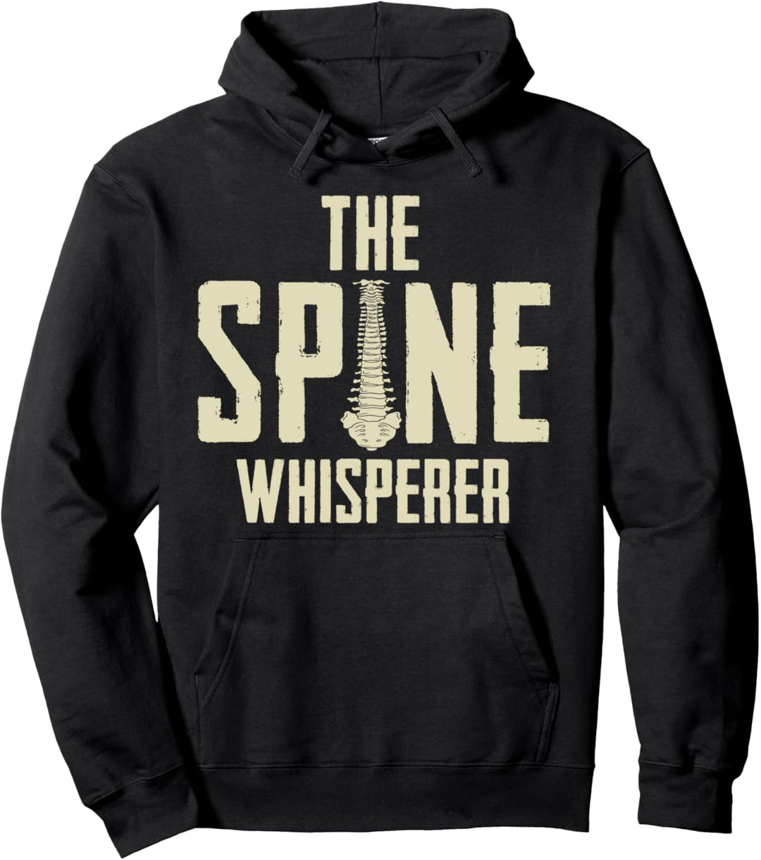 Chiropractic Spine Whisperer Doc Gift - Funny Chiropractor Pullover Hoodie