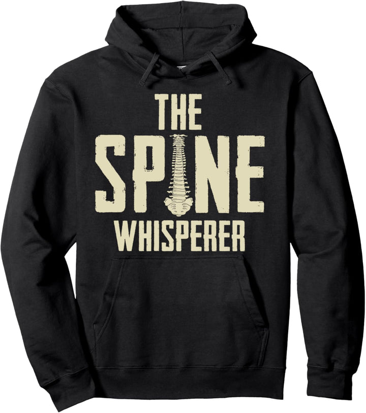 Chiropractic Spine Whisperer Doc Gift - Funny Chiropractor Pullover Hoodie