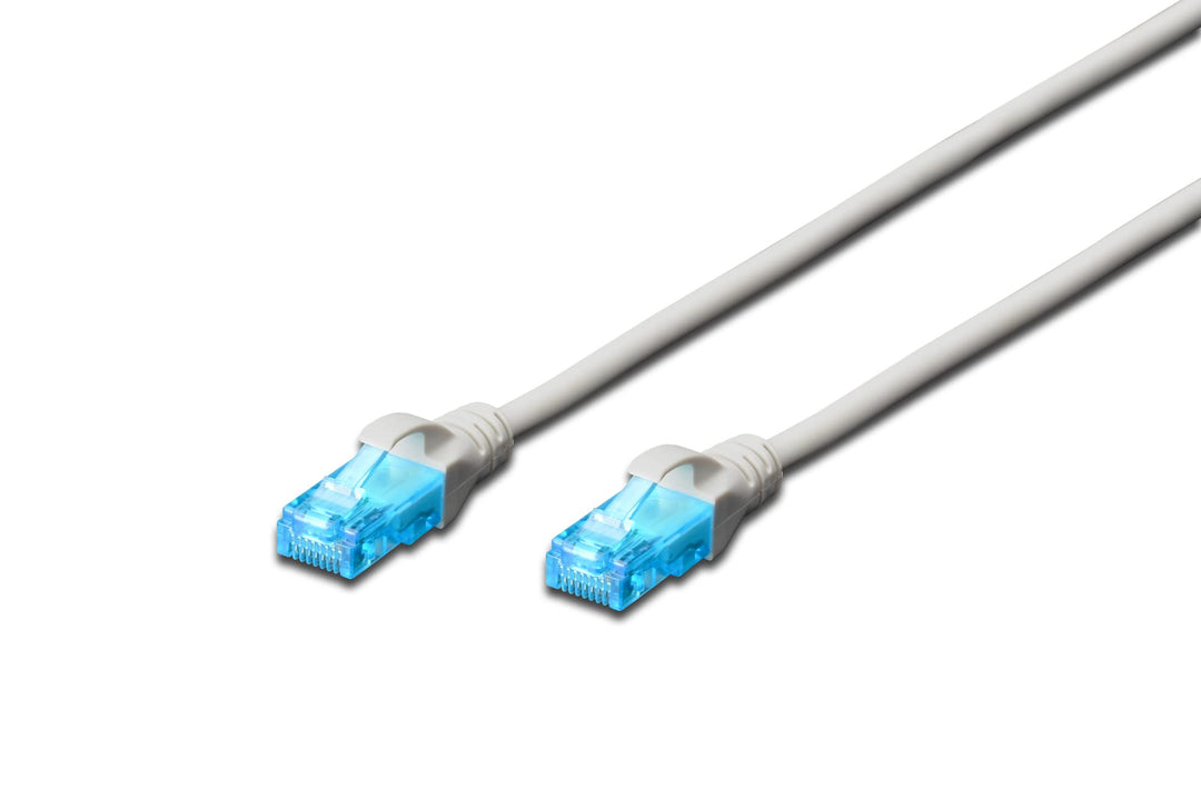 DIGITUS LAN Kabel Cat 5e - 20m - RJ45 Netzwerkkabel - U/UTP Ungeschirmt - Kompatibel zu Cat6 und Cat
