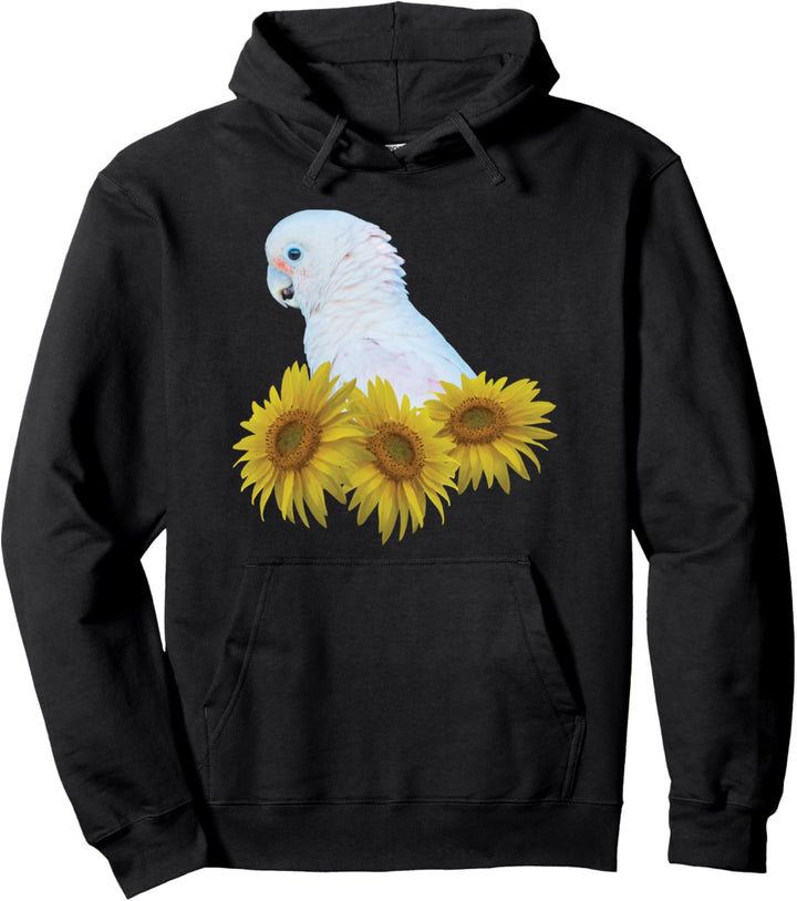 Goffins Kakadu Papagei Sonnenblume Pullover Hoodie