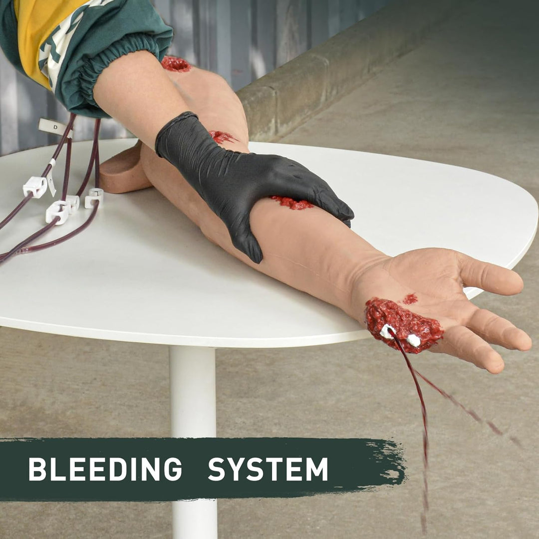 MedEduQuest Wundkompressions-Armtrainer, Hämorrhagie-Kontrollsimulator für das Tourniquet-Training u