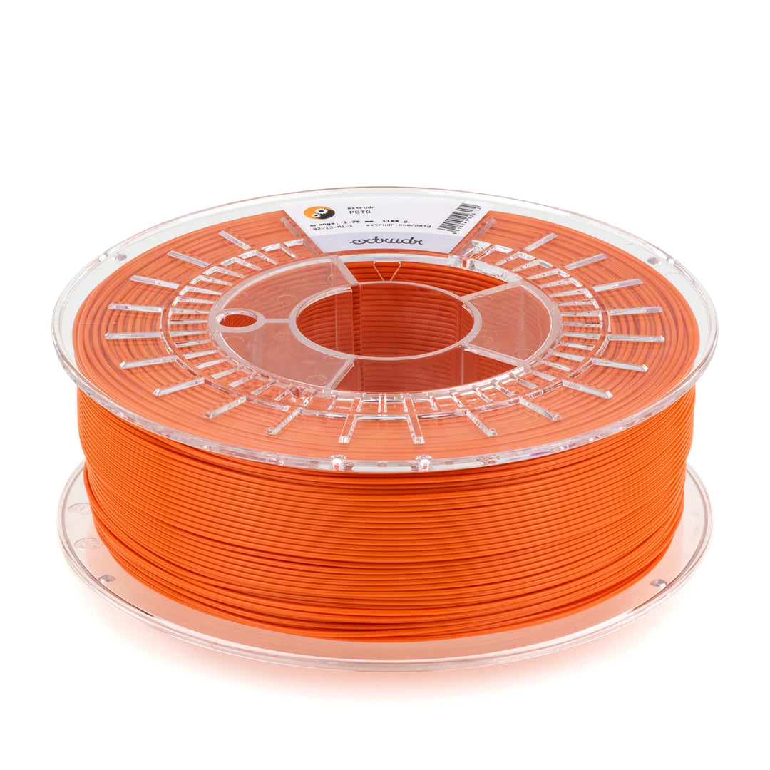 extrudr® PETG ø1.75mm (1.1kg) 'ORANGE' (RGB 255:165:000) - 3D Drucker Filament - Made in Austria - h