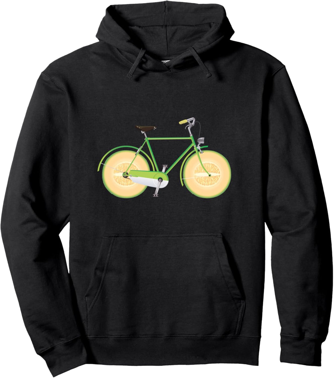 Fahrrad Bike Radsport Zuckermelone Radfahren Biker Geschenk Pullover Hoodie