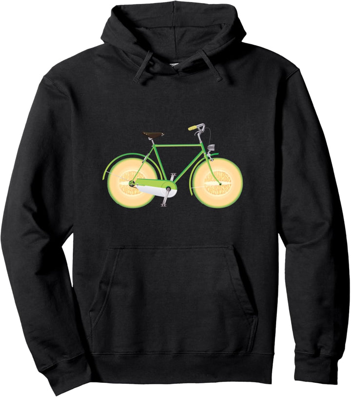 Fahrrad Bike Radsport Zuckermelone Radfahren Biker Geschenk Pullover Hoodie