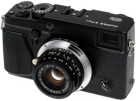 Fotodiox Pro Lens Mount Adapter Compatible with Leica M Lenses on Fujifilm X-Mount Cameras Leica M P